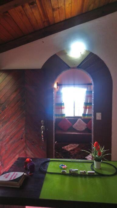 Cabana Con Banera Y Chimeneas En Puesta De Sol Эль-Пасифико Экстерьер фото